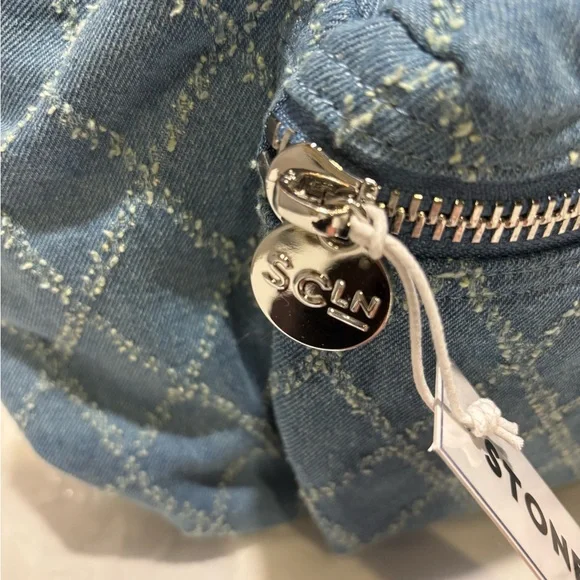 Stoney Clover Lane Denim Classic Backpack Coastal Cowgirl Cove display picture 3